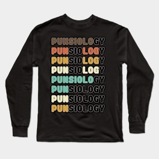 Retro Puns for Everyone Long Sleeve T-Shirt